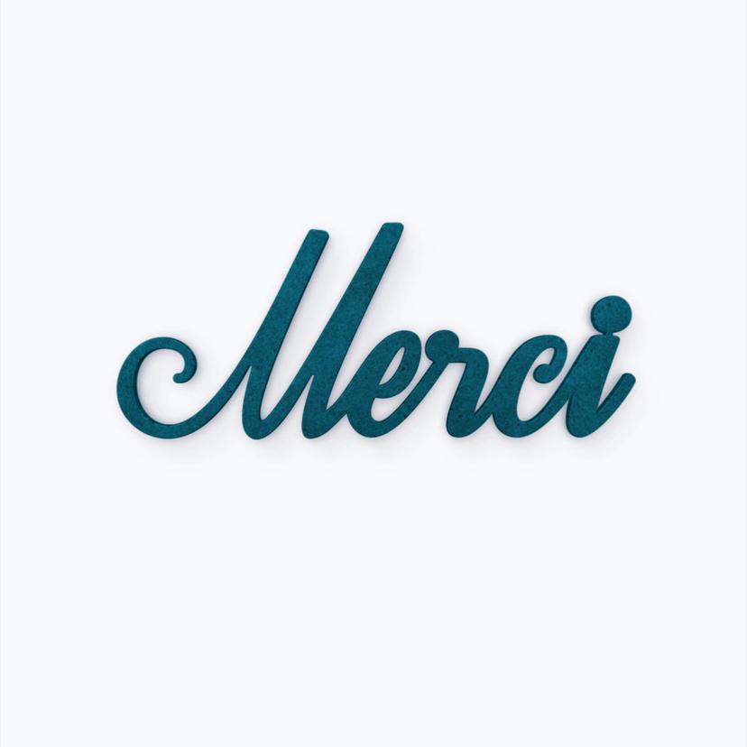 Lettere in legno MDF - Merci
