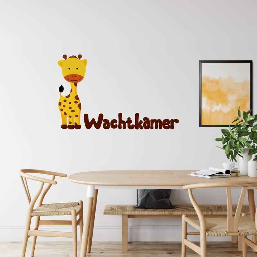 Muursticker Wachtkamer