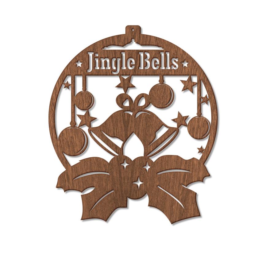 Decoro in legno - Jingle Bells