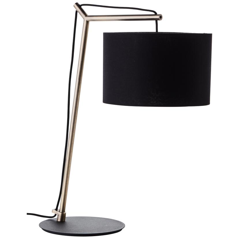 Tischleuchte Alisa, gold, 52 x 43 cm, Textil Lampe