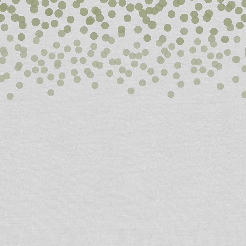 Carta da parati design FallingDots1 in grigio verde - Carta da parati in tessuto non tessuto Designw