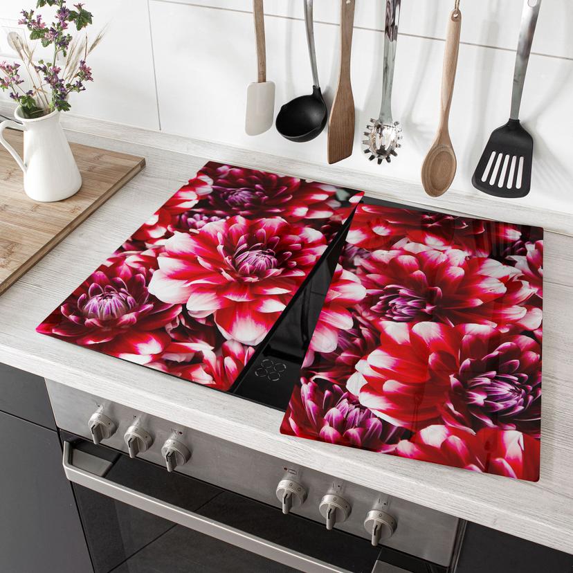 Dækplade til komfuret Red blossom splendour