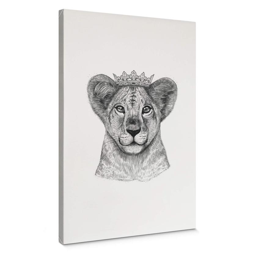 Lienzo Korenkova - La Princesa León