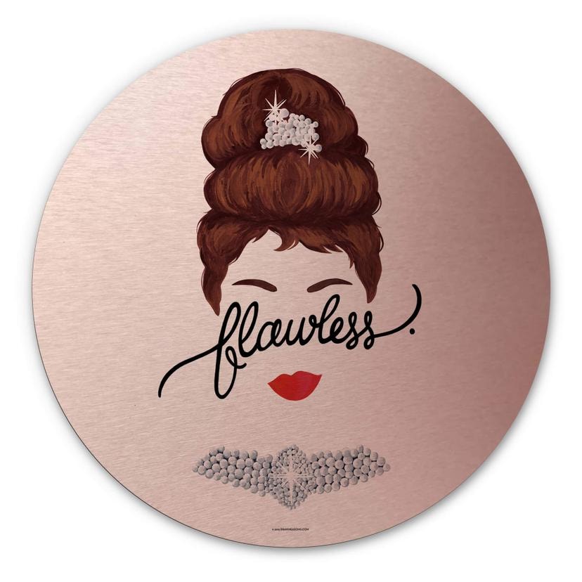 Peinture Dibond effet cuivre Tohmé - Flawless Audrey