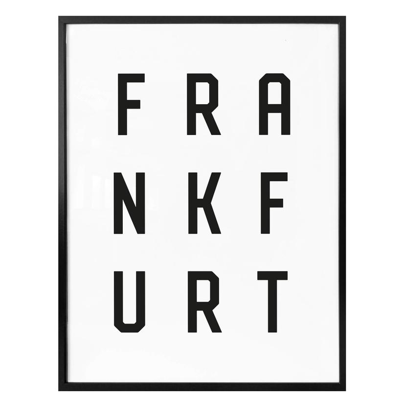 Póster - Tipografía Frankfurt