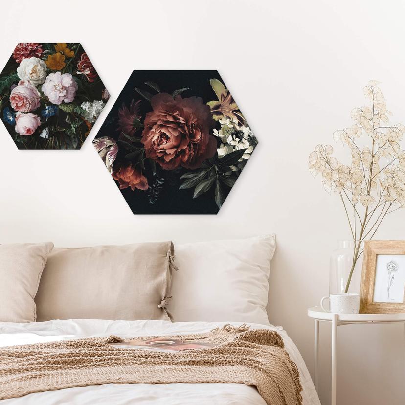 Esagoni Alu-Dibond - Bouquet