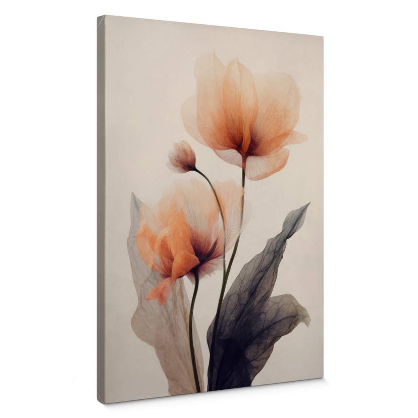Lærredsprint - Treechild - Delicate Flowers