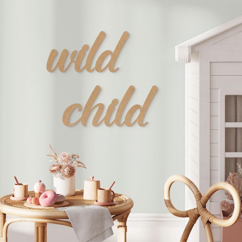 MDF-dekoration Wild Child