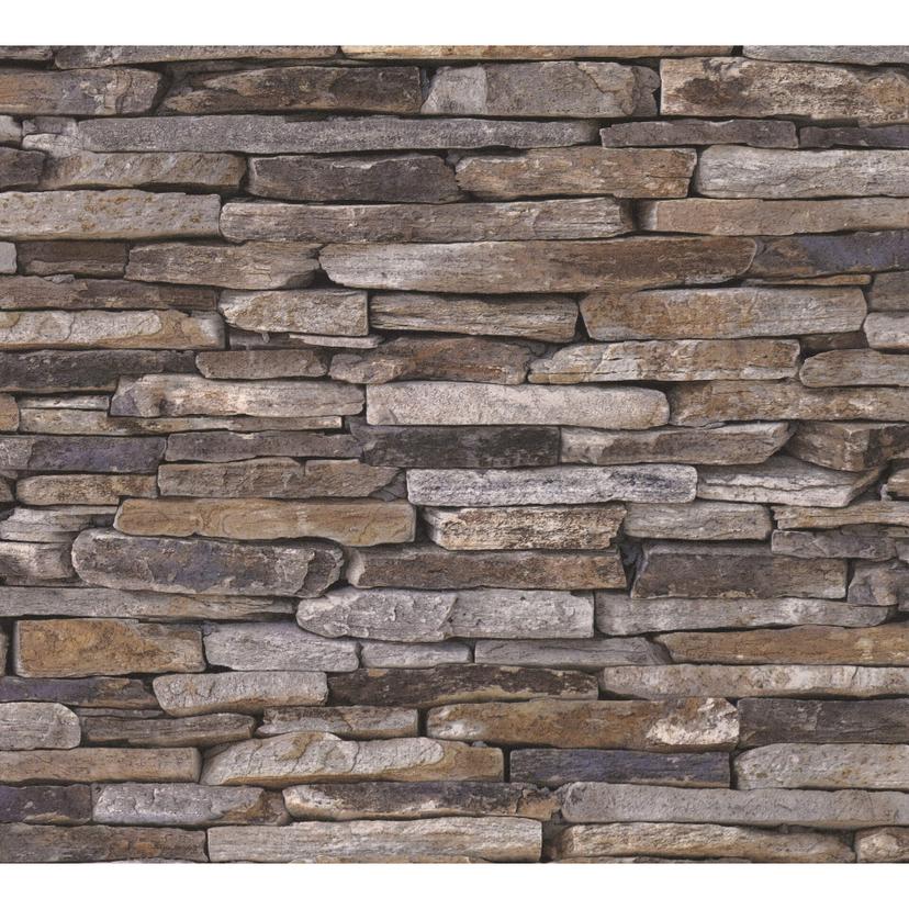 A.S. Création - carta da parati Wood'n Stone color