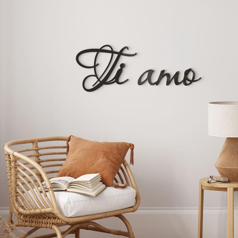 Letras acrílicas Ti amo