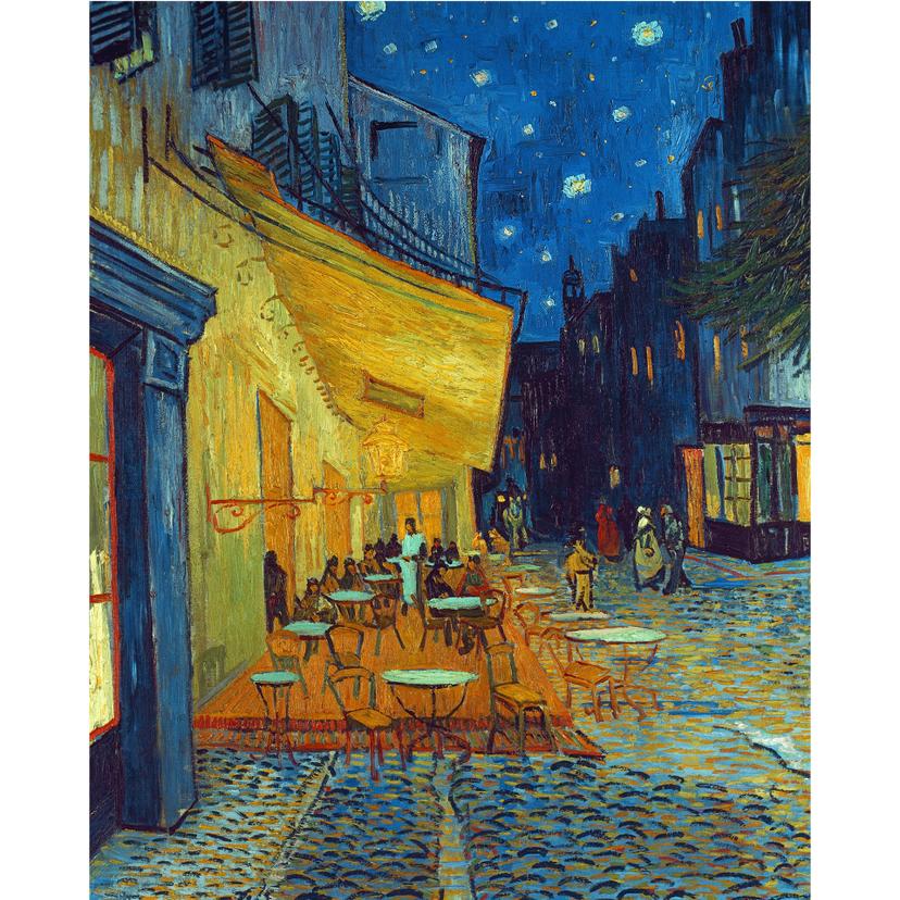 Fotomurale   Van Gogh - Terrazza del Caffè di sera