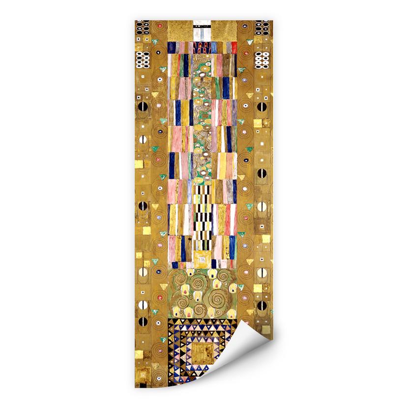 Zelfklevende Poster Klimt - Artwork for the Stoclet
