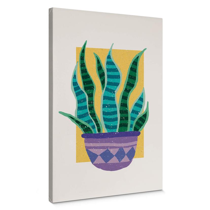 Cuadro sobre lienzo Demir - Boho botany