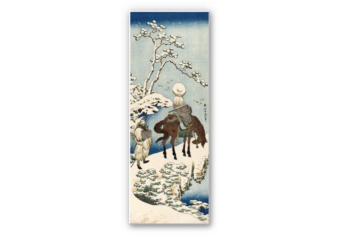 Wandbild Hokusai - Der chinesische Dichter Su Dongpo