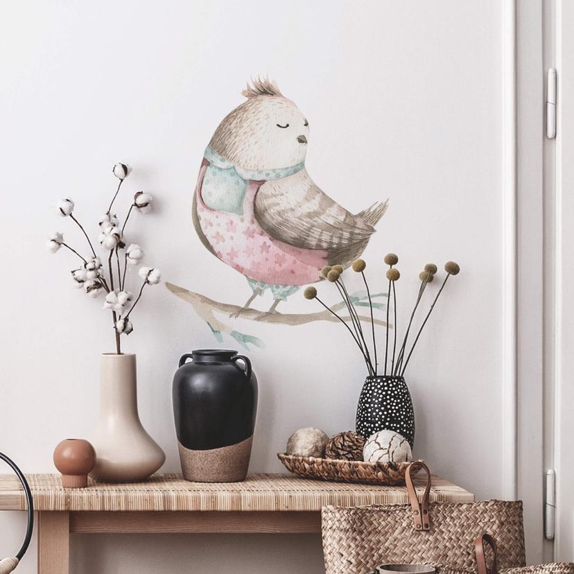 Sticker mural Kvilis - Moineau