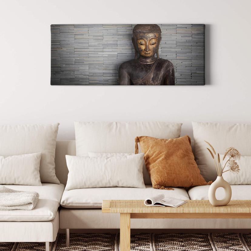 Stampa su tela - Tailandia Buddha - Panorama