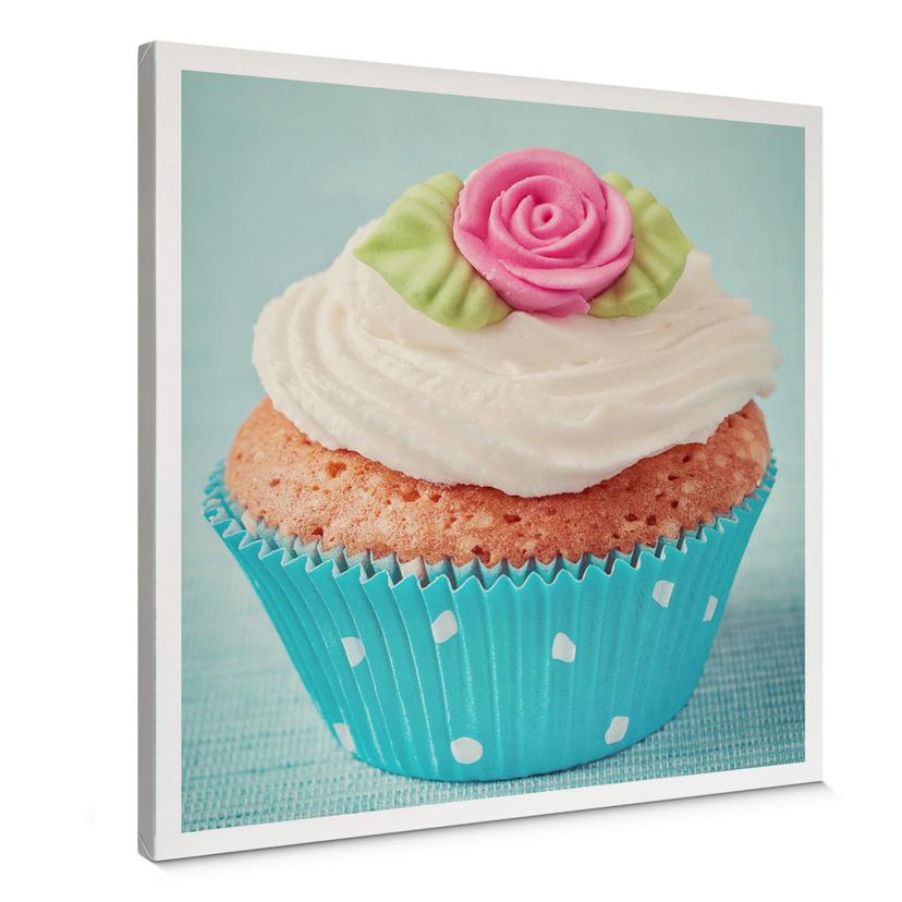 Lienzo Cupcake - cuadrado