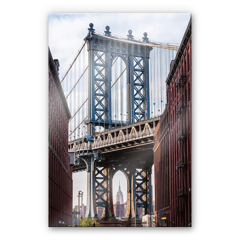 Akrylbillede Colombo - Brooklyn Bridge