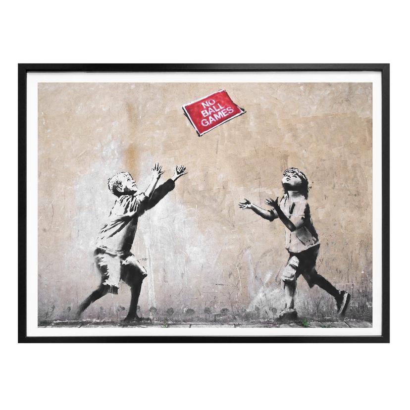 Plakat Banksy - No Ball Games