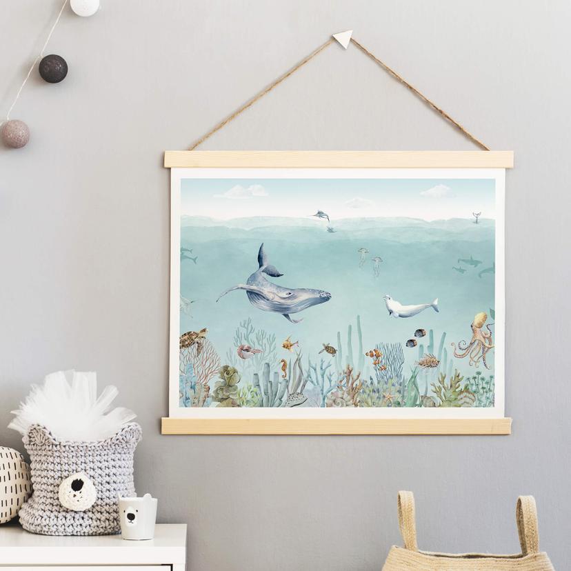 Poster Kikki Belle - Sott'acqua