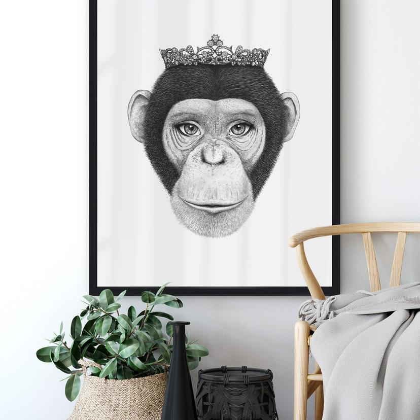 Poster Korenkova - Apans drottning
