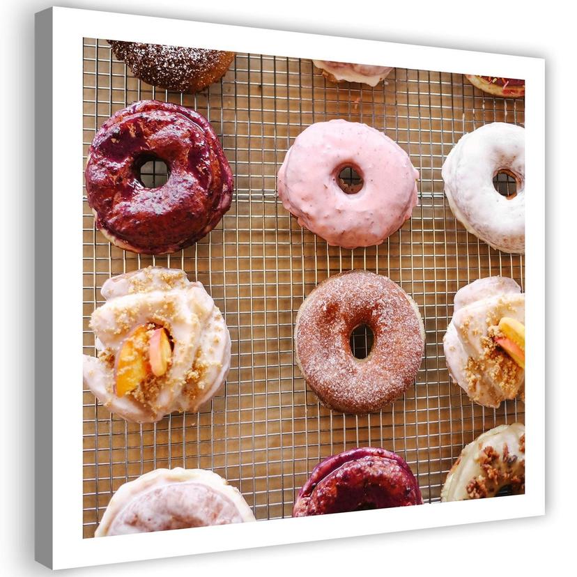 Canvasbillede, Lækre donuts