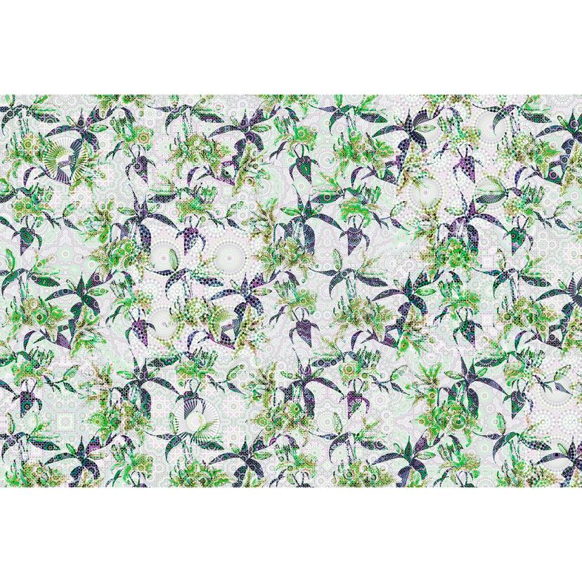Fotomural Paredes de Patel mosaico lirios 3