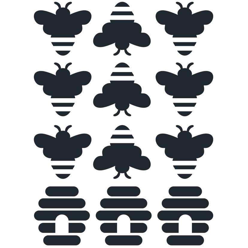 Adesivo murale Set di api