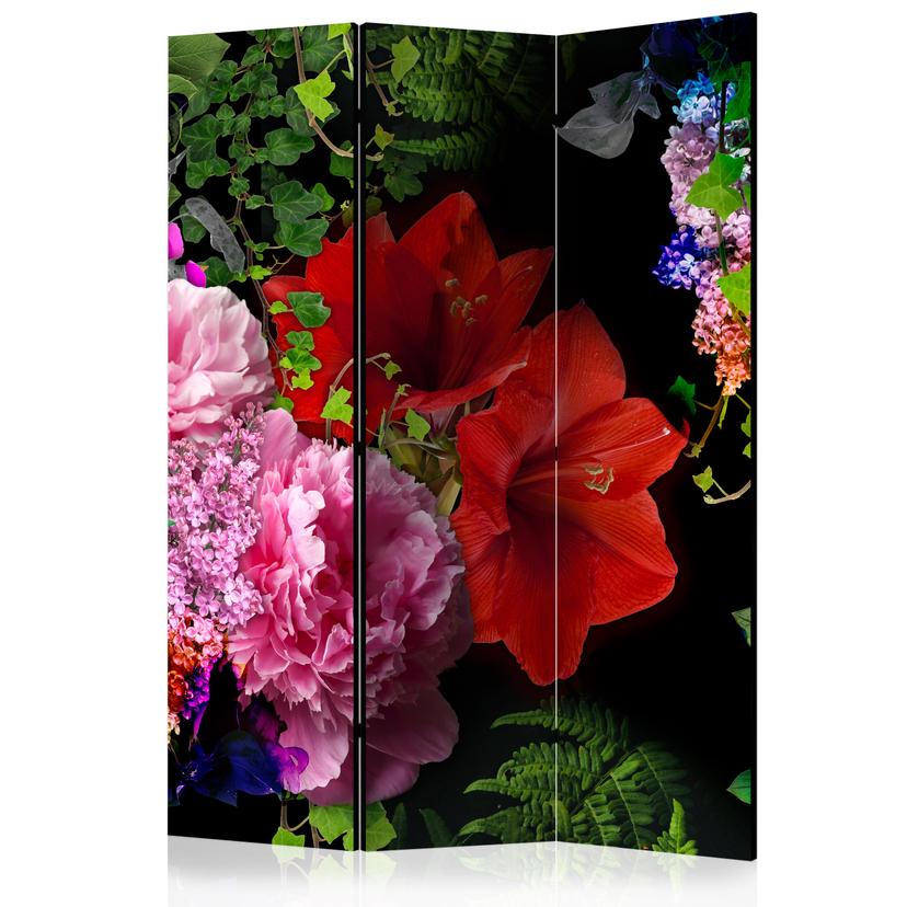 Screen room divider - Sommeraften, 3-delt