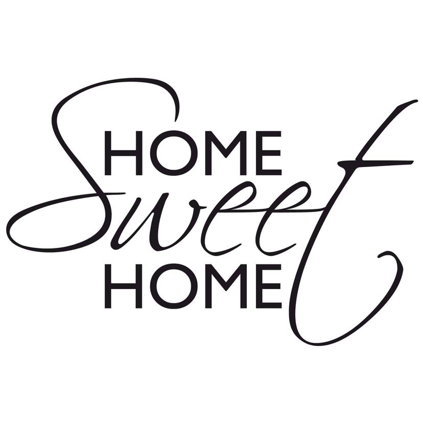 Adesivo murale - Home Sweet Home 1