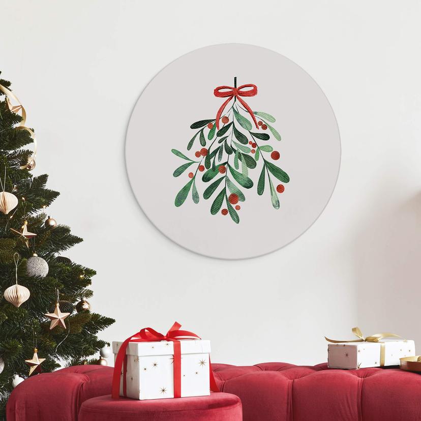 Cerchio a muro Kristina - Mistletoe Christmas