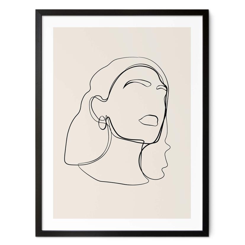 Póster NKTN - Line Art - Sigue tus sueños