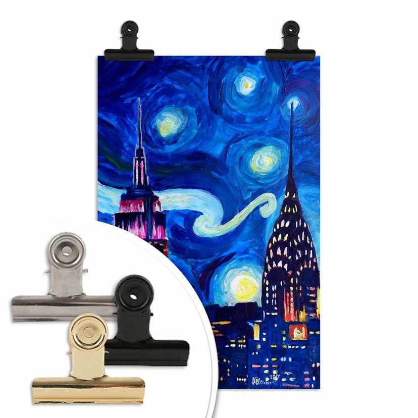 Poster Bleichner - New York di notte