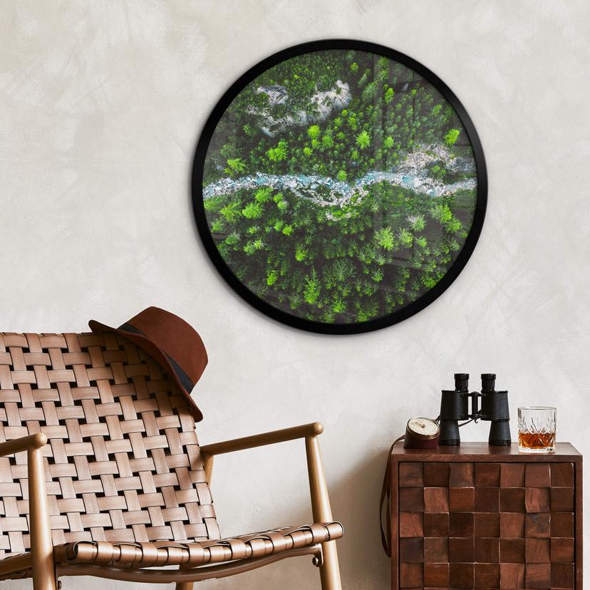 Ronde Poster Murko - Moeder Natuur