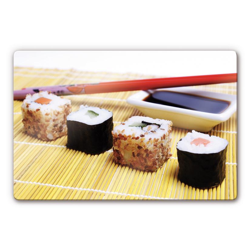 Stampa su vetro - Maki-sushi