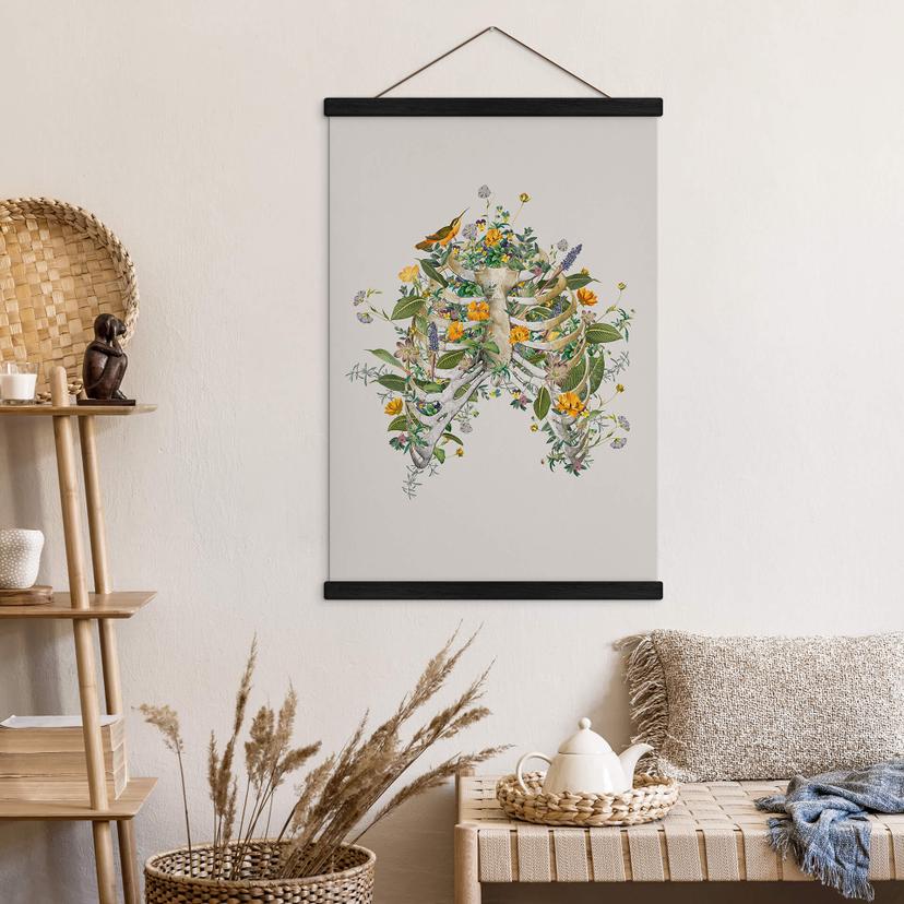 Póster de tela Frida Floral Studio - Thorax Floral