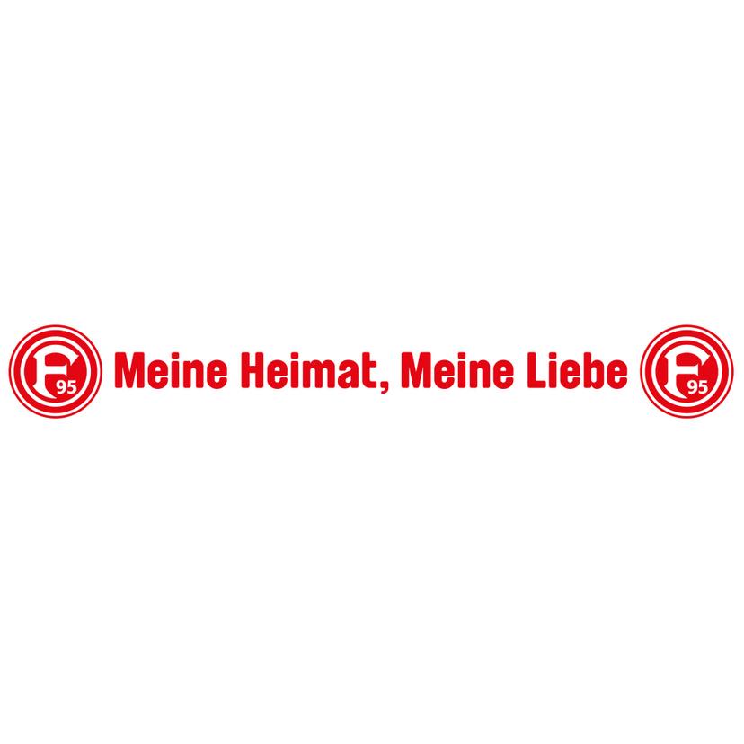 Wandtattoo Fortuna Düsseldorf Meine Heimat...