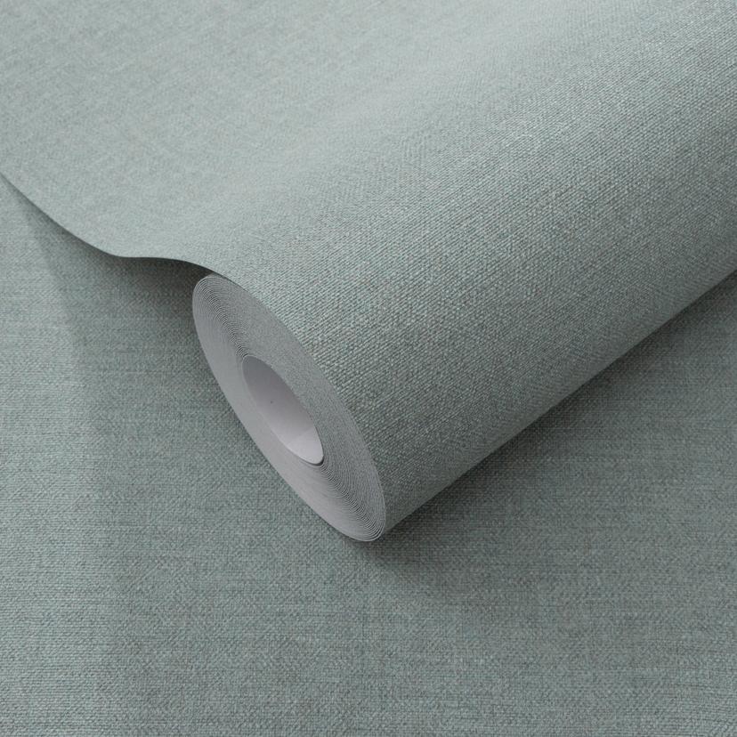 Vliesbehang, behangmuurschildering Secret Garden turquoise
