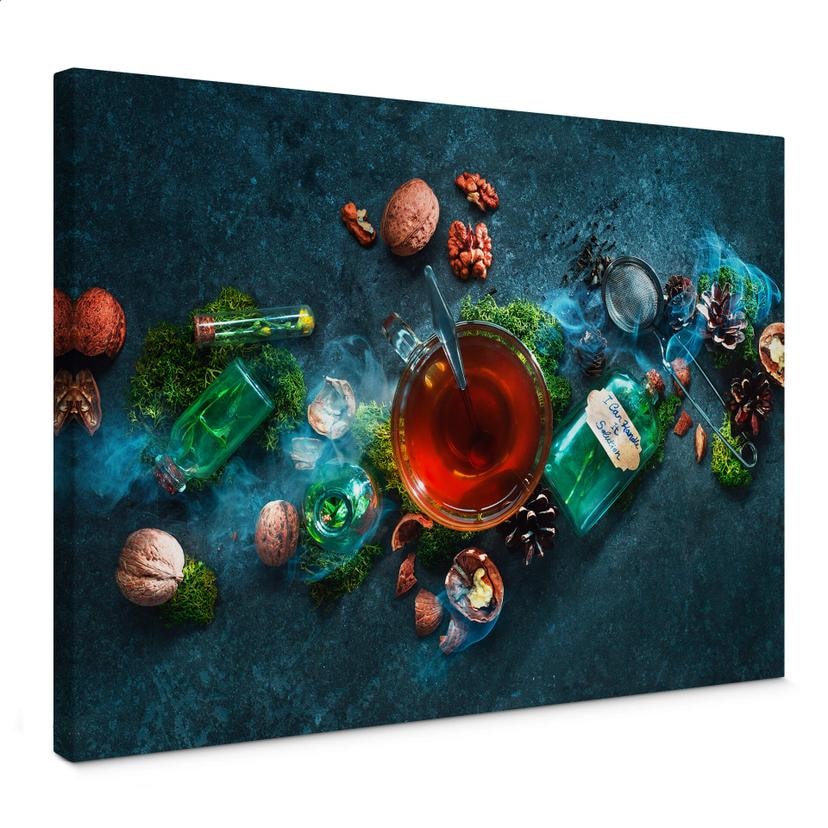 Canvasbillede - Belenko - Nuts and Tea