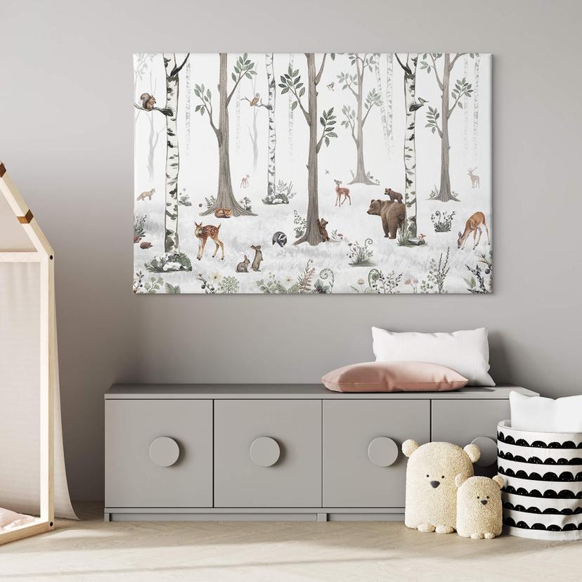 Canvas Kikki Belle - Forest Beauties