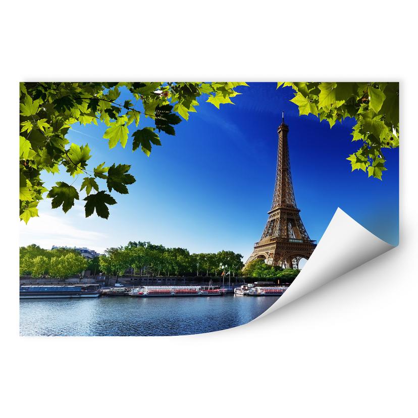 Zelfklevende Poster - Summer in Paris