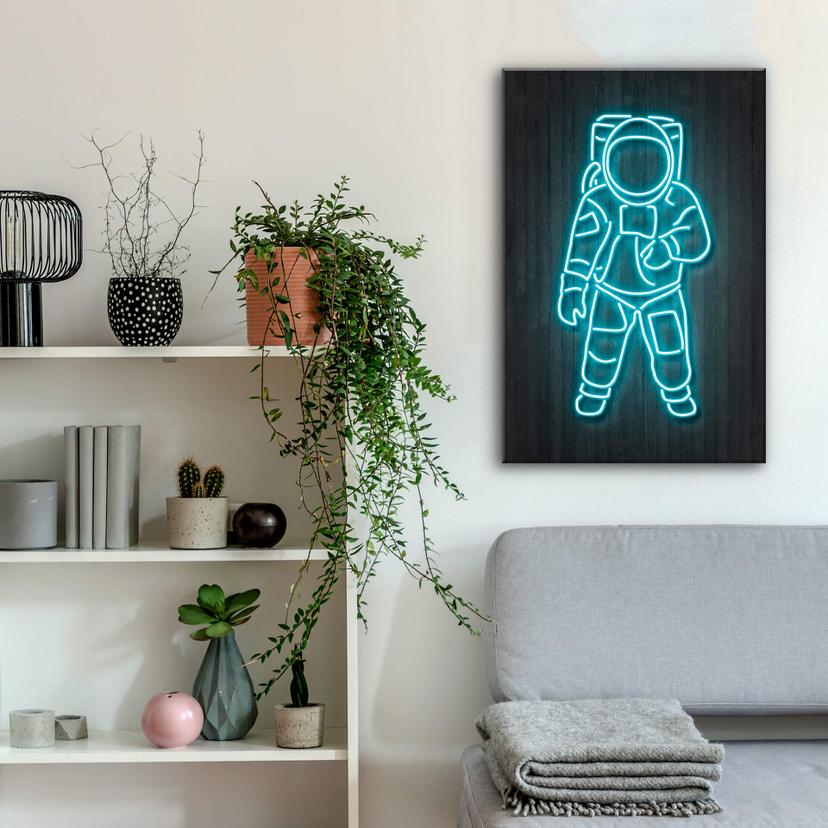 Stampa su tela Mielu - Astronauta
