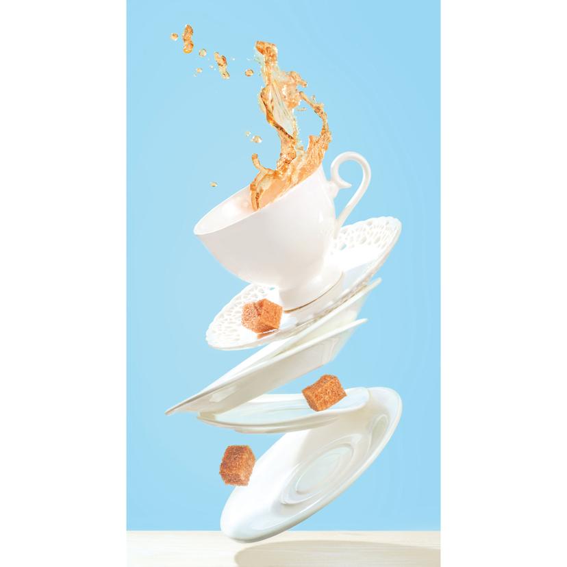 Fotomurale Belenko - Dancing Coffee 144x260 cm