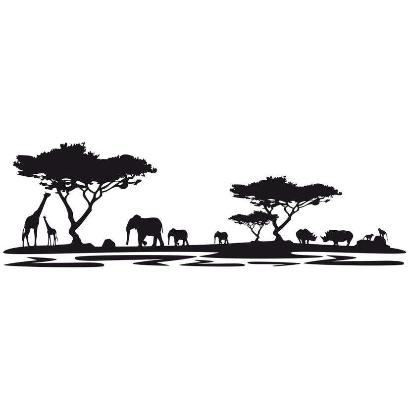Wallsticker Afrika 5