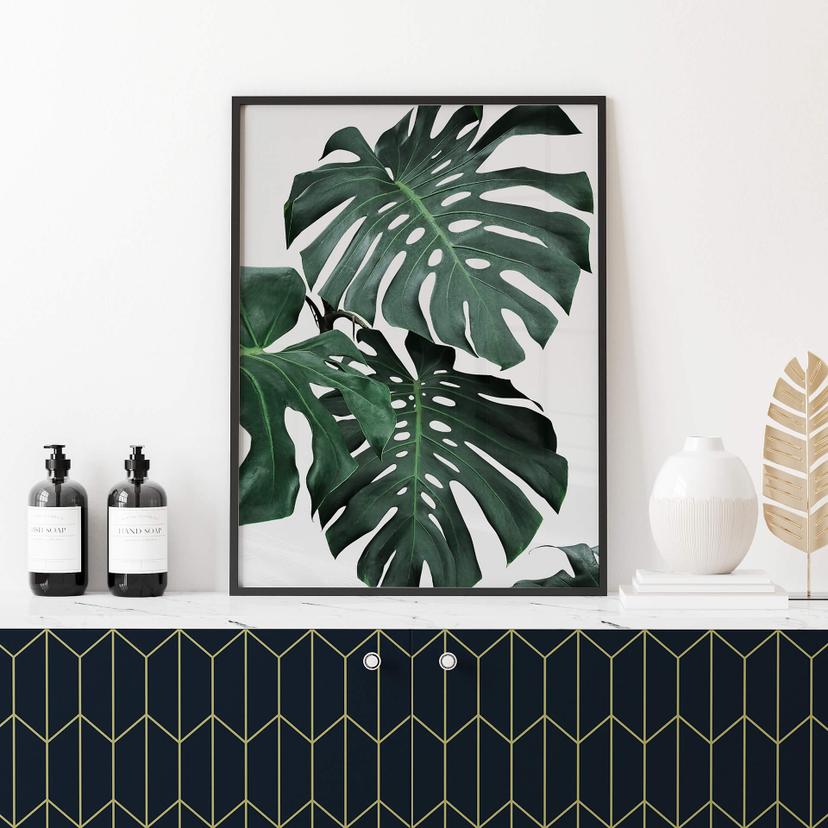 Poster Sisi & Seb - Monstera