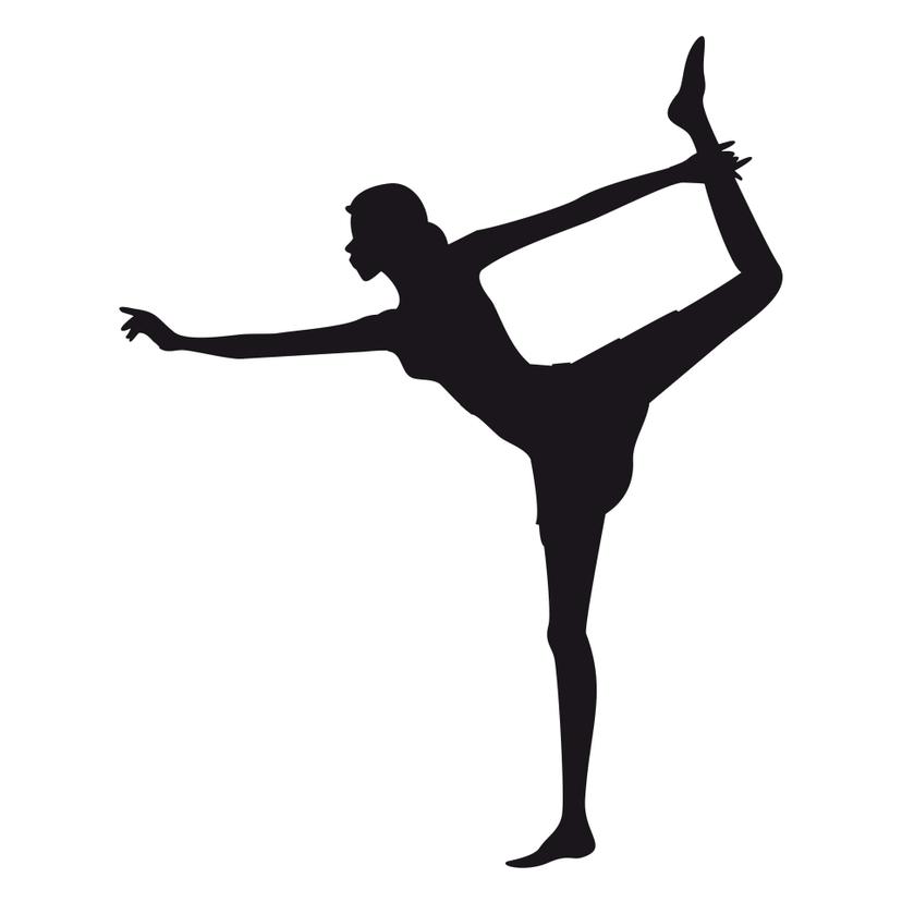 Adesivo murale - Yoga
