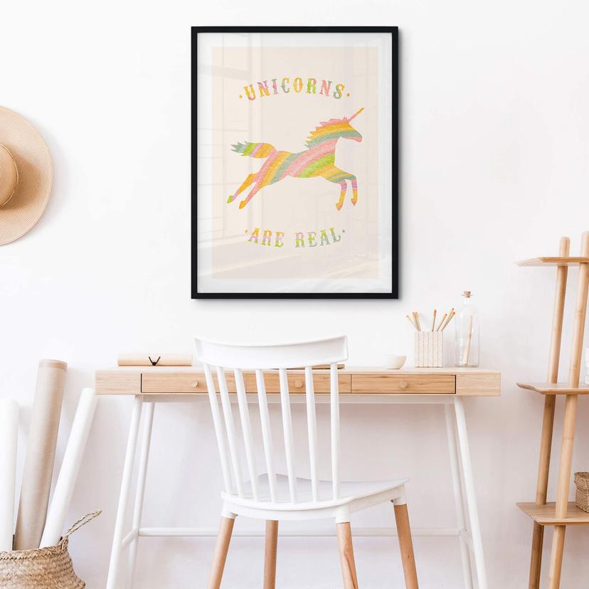 Poster Bodart - Unicorns are Real