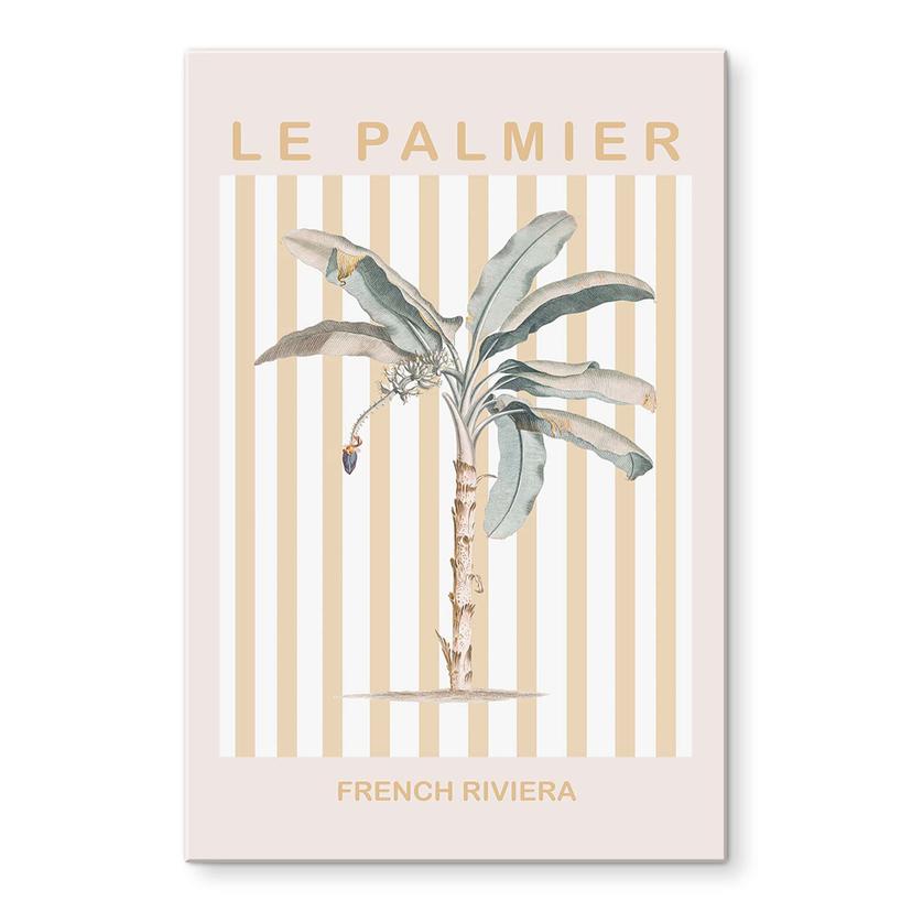 Akrylbillede Palmetræ på den franske riviera - Grace Digital Art