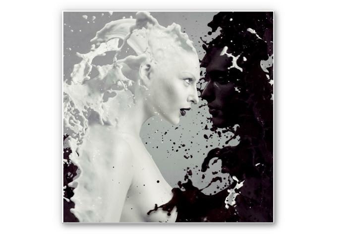 Tableau Forex - Milk & Coffee - format carré