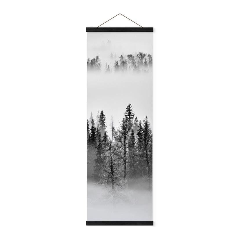 Tekstil plakat Xu - Foggy Forest